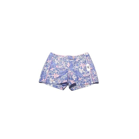 Eddie Bauer Womens Shorts Summer Printed Floral Pink Purple Size 6 - Picture 5 of 8
